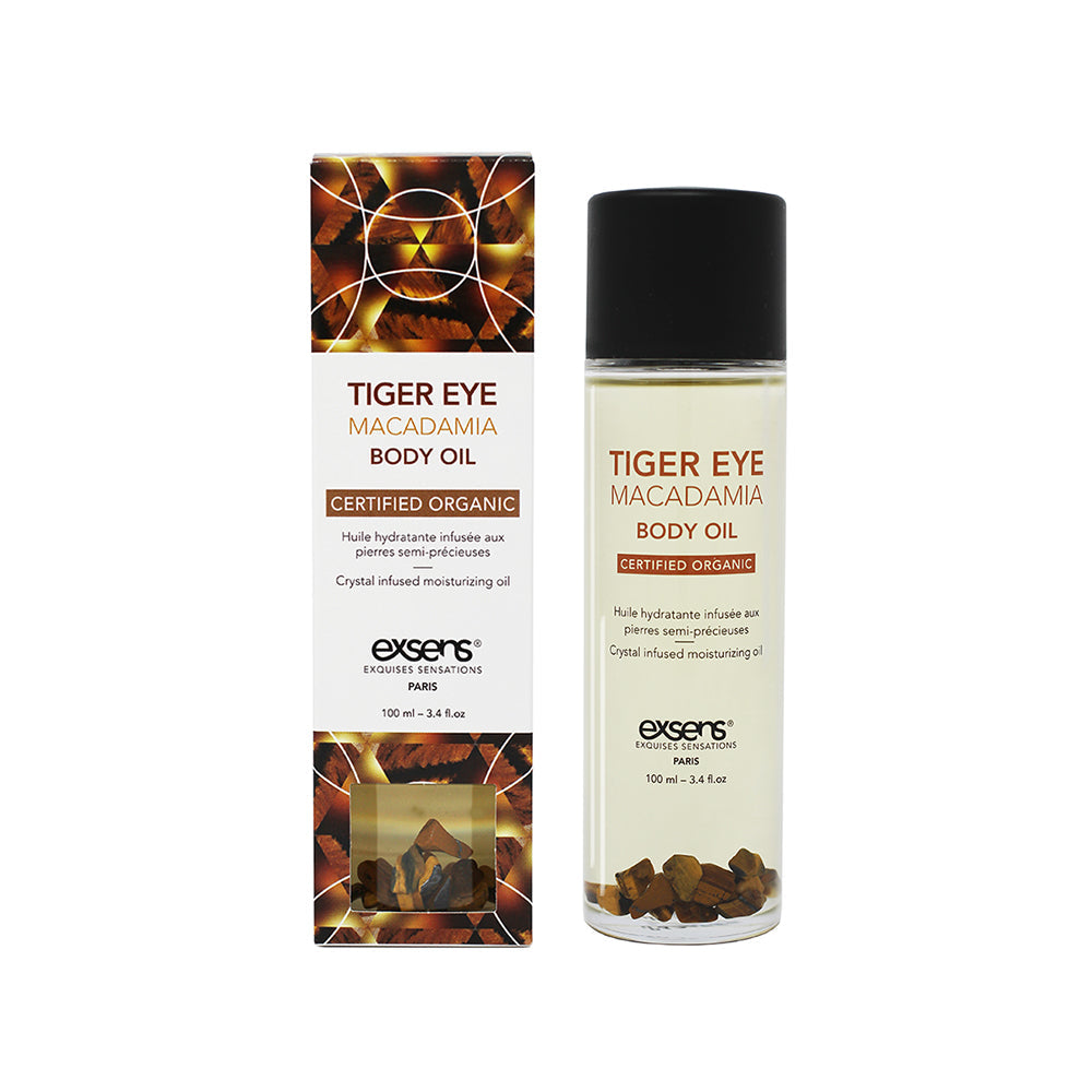 Exsens Body Oil - Tiger Eye Macadam 3.4oz